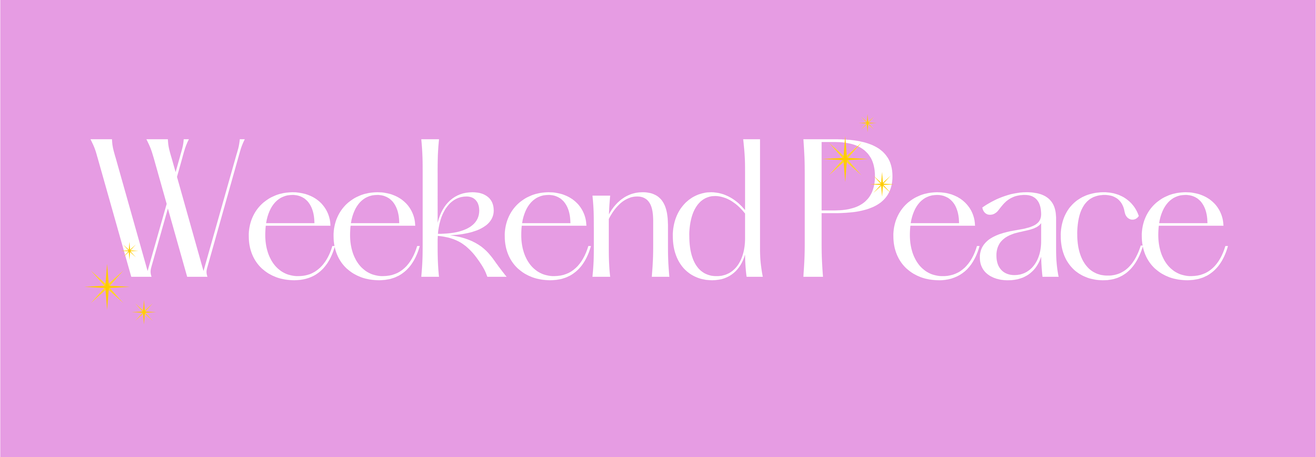 Weekend Peace