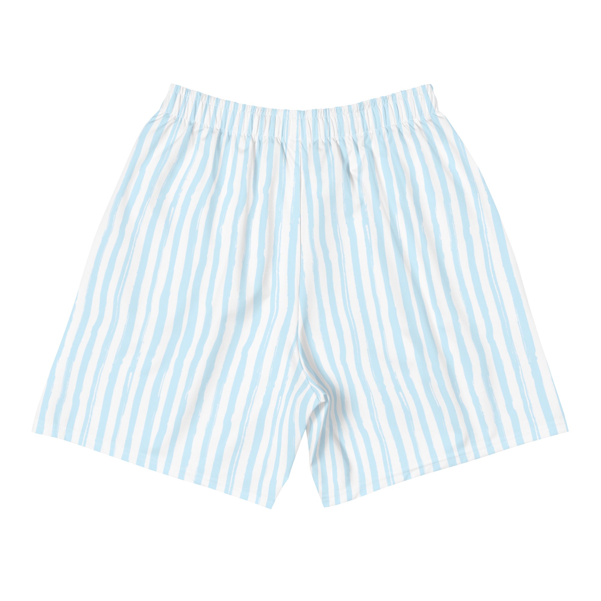 Blue Stripes Relaxed Long Boxer Shorts