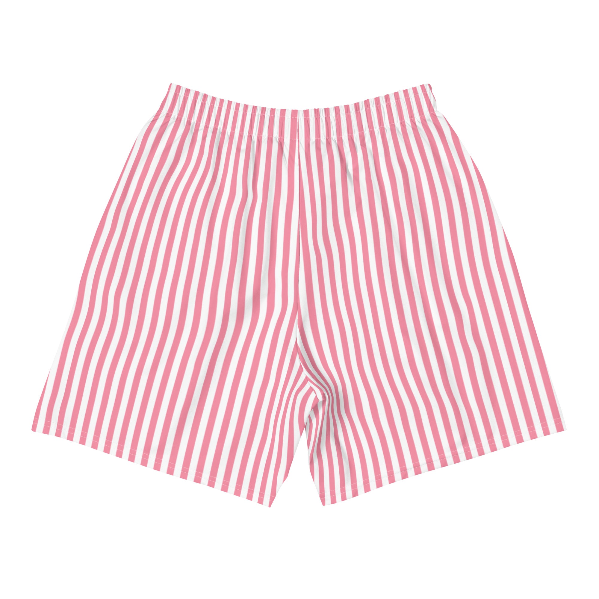 Pink Stripes Relaxed Long Boxer Shorts