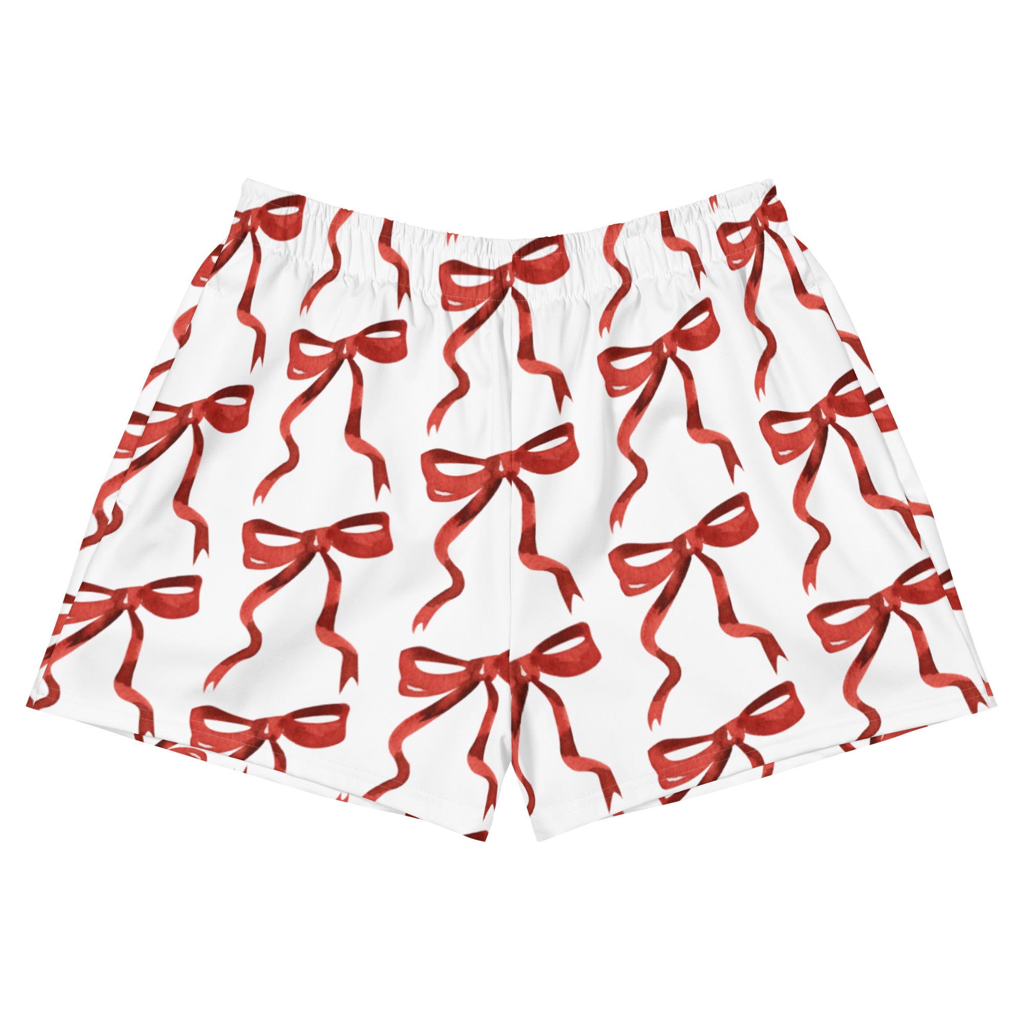 Red Bow Relaxed Boxer Shorts