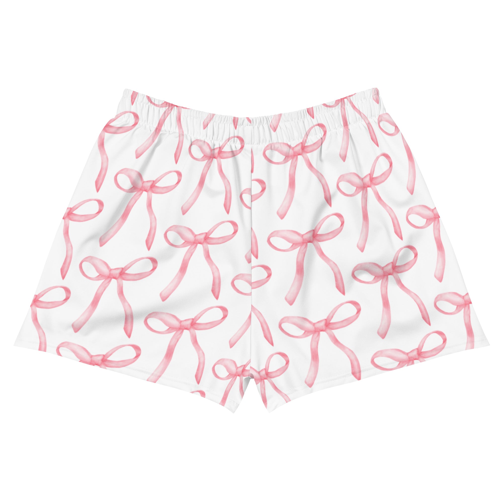 Pink Bow Relaxed Shorts