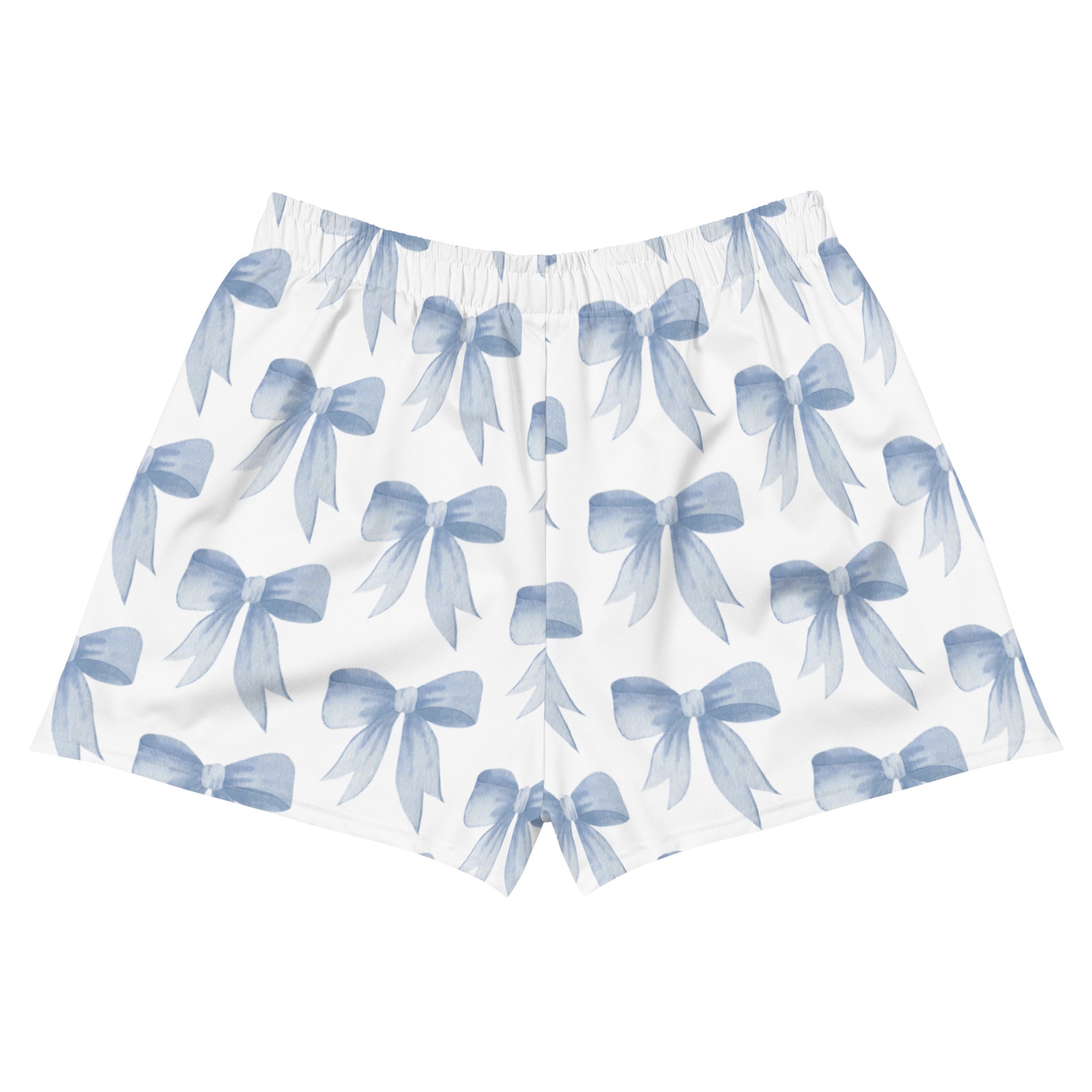 Blue Bow Relaxed Boxer Shorts