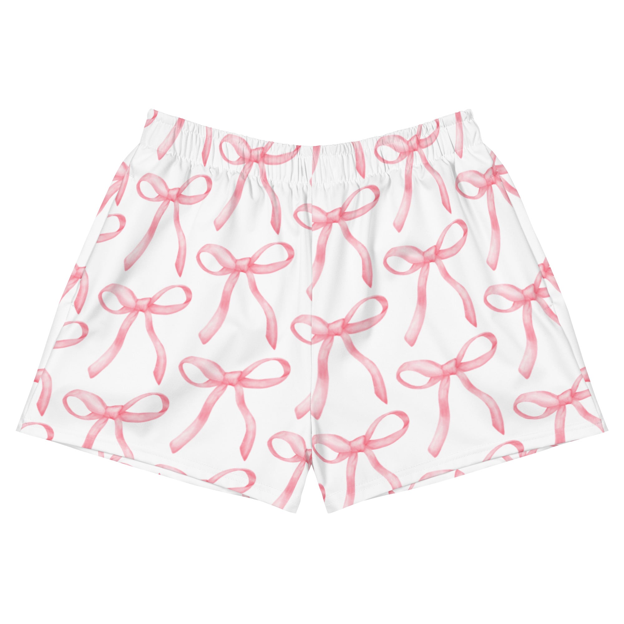 Pink Bow Relaxed Shorts