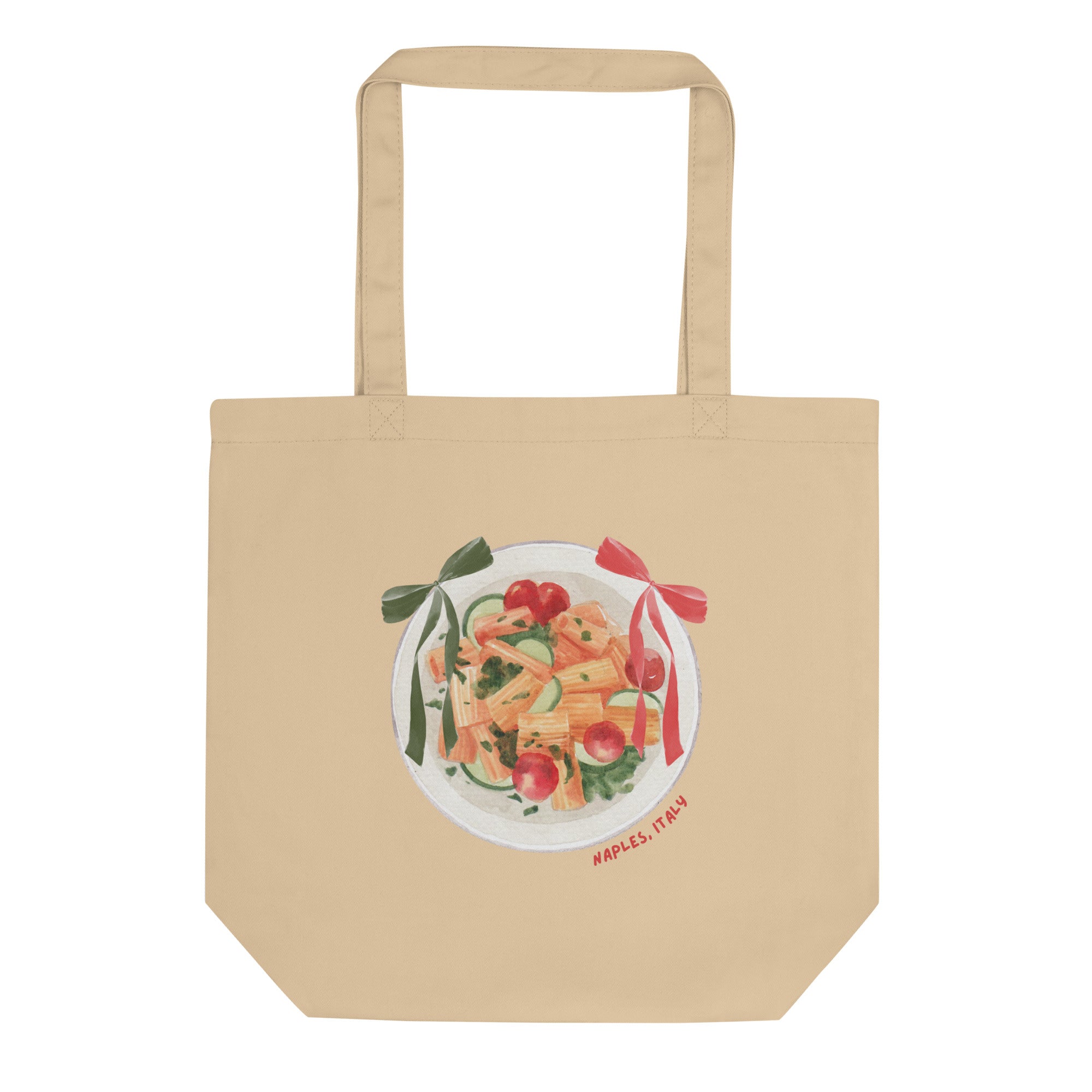 Naples, Italy Organic Cotton Tote Bag