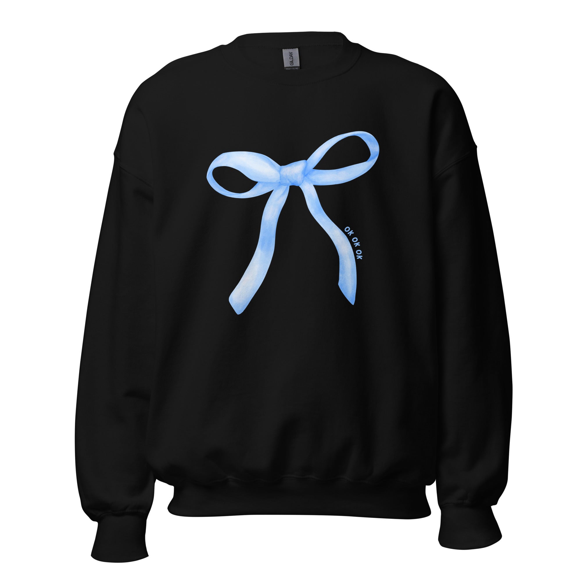 Blue Bow Classic Crewneck