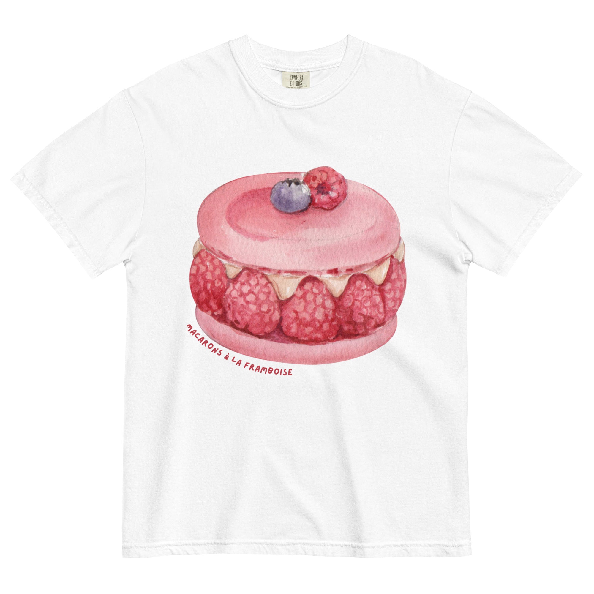 Raspberry Macaron Relaxed Tee