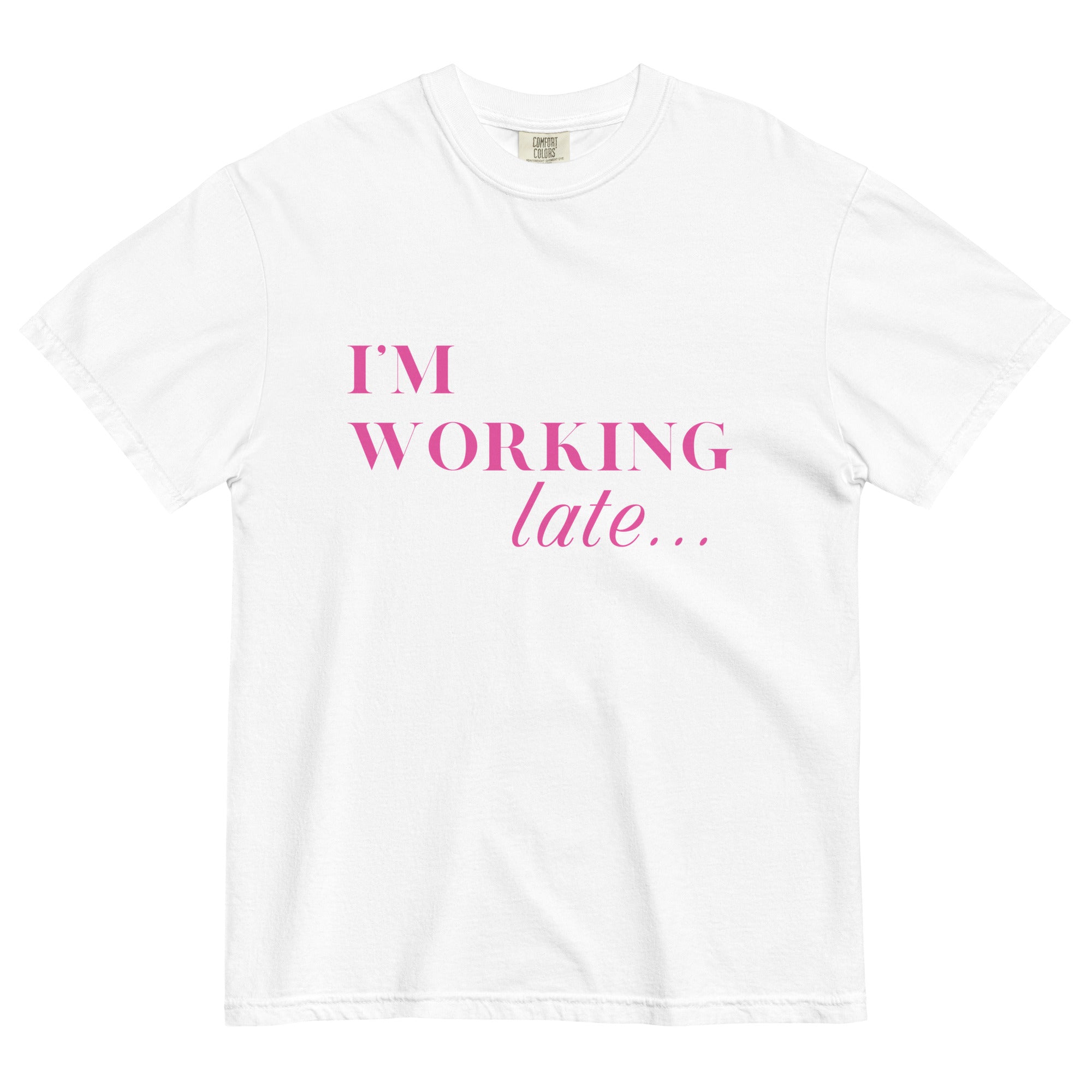 Working Late Relaxed Tee